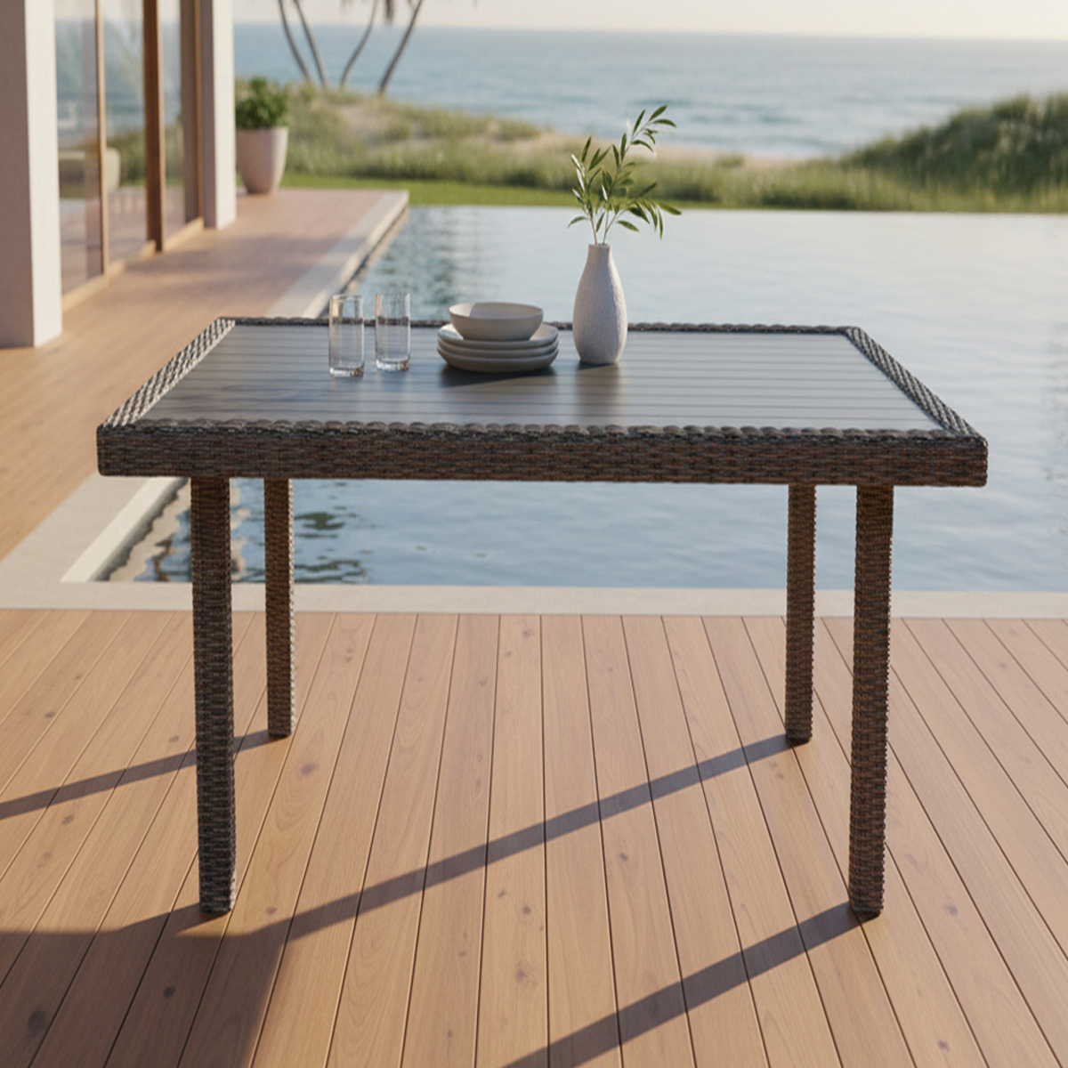 41” SQUARE UNIVERSAL BALCONY TABLE