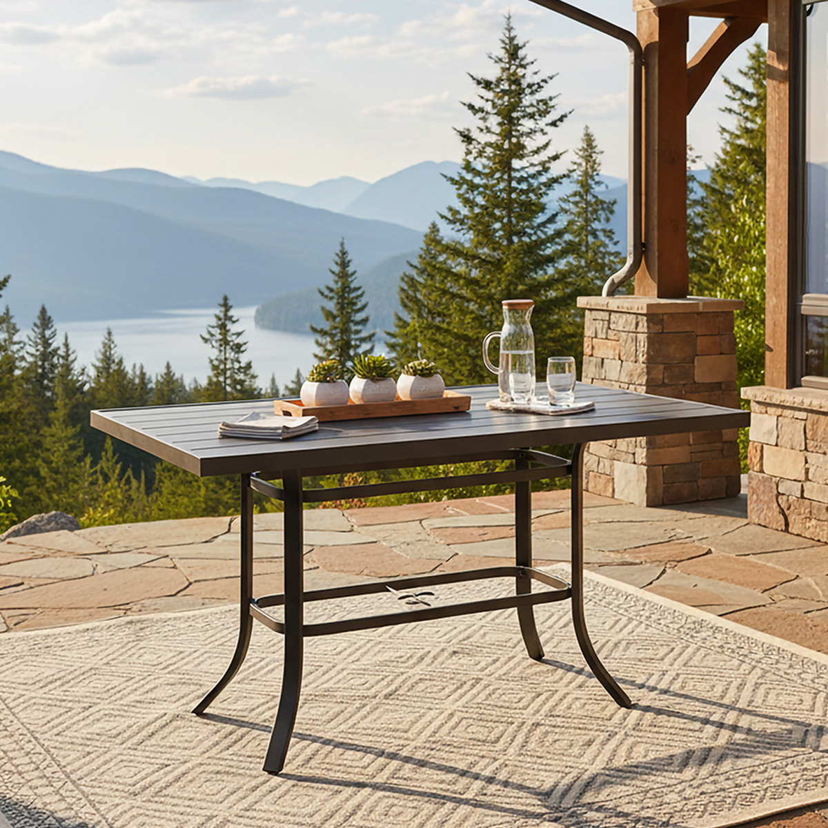 40” x 70” Balcony Table